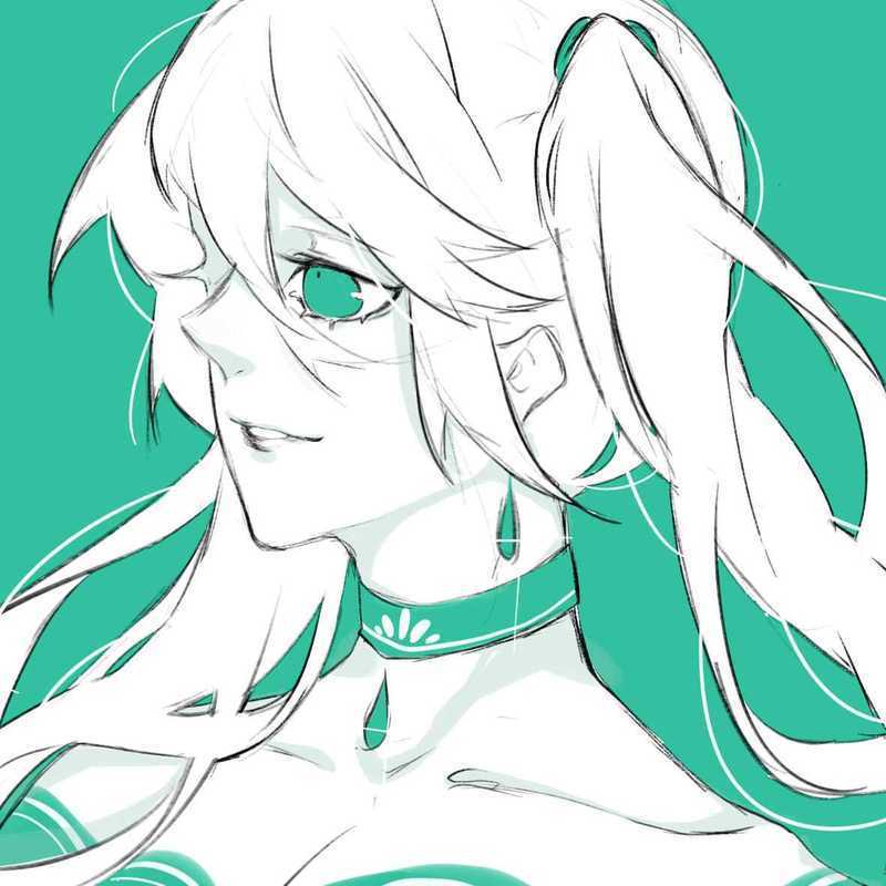 [游戏人物] 初音未来 – 好看动漫头像推荐-死宅屋